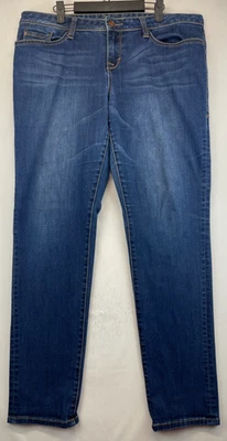 Pantalones de mezclilla American Rag - Juniors talla 15 - azules - desgastados rectos informales (3404) Foto 1 de 4