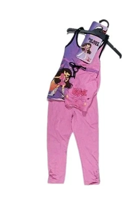 Juego de pijama vintage Y2k Bratz nuevo con etiquetas talla 8 - nostalgia - letrero de puerta  Foto 1 de 4