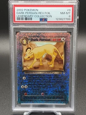 Dark Persian 6/110 Legendary Collection Reverse Holo PSA 8 NM-MT - Image 1 of 4