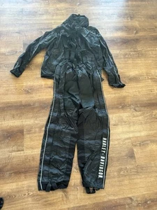 Harley Davidson Heavy Duty Reflective Rain Gear Jacket & Pants Size XL - Picture 1 of 6