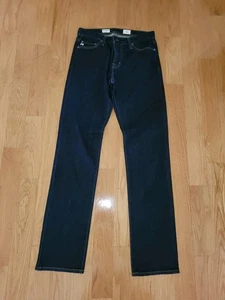 Pantalones de mezclilla AG Adriano Goldschmied B-Type II calce recto para hombre azul talla 30x35 - Imagen 1 de 6