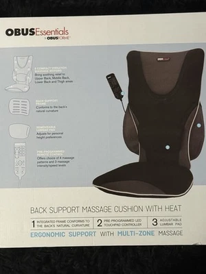 Asiento del conductor de masaje ObusForme CCBDS01 con calor ergonómico comodidad y relajación Foto 1 de 4