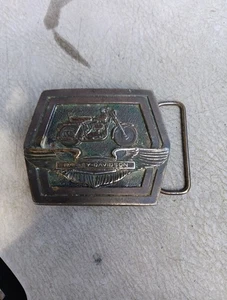 Hebilla de cinturón Harley Davidson vintage años 70 - Imagen 1 de 2