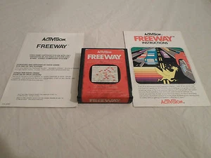 Tested ! Freeway w/* English/French Canadian Manual 2600/7800 VCS Sears Free Way - Picture 1 of 6