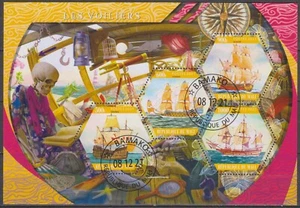 Timbres sur les Bateaux - Feuillet de timbres du Mali - TBE - Picture 1 of 1