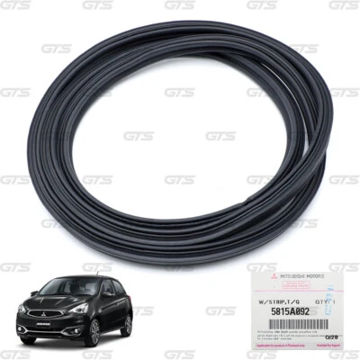 Rear Tailgate Door Rubber Seal Weatherstrip For Mitsubishi Mirage 2012 2018 Foto 1 de 4