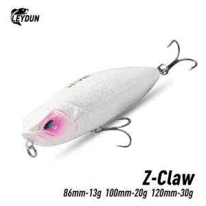 Leydun Z-claw Floating Pencil Fishing Lures 86mm 100mm 120mm Topwater Hard Baits - Picture 1 of 29