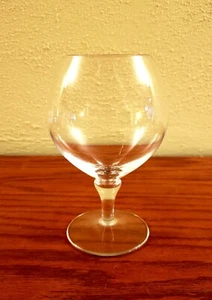Vintage Cristallo Brandy Vetro Snifter Cognac Moderno Misura Grande - Foto 1 di 3