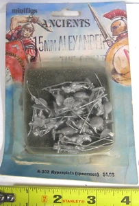 Minifiguren Ancients 15mm Alexander der Große Bleifiguren A-302 Hypaspisten C2M - Bild 1 von 2