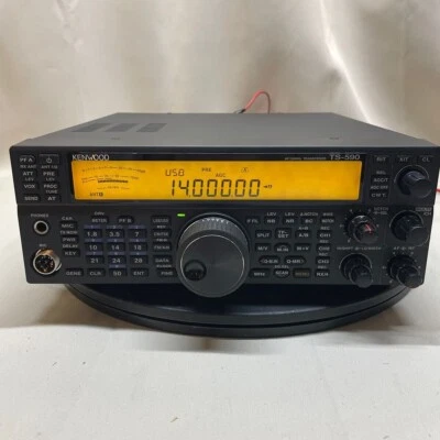 Kenwood TS-590SG Amateurfunk Amateurfunk HF/50MHz mit Kabelmikrofon funktioniert - Bild 1 von 4