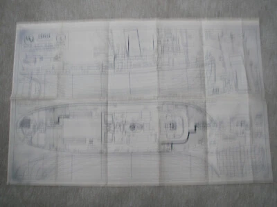 Model Maker plans of the Cervia a Scale Thames Tug model Loa 28" — 第 1/4 张图片