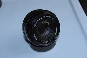 Ricoh Rikenon P 50mm f2 Standard Prime Lens / Pentax K Mount - Picture 1 of 13