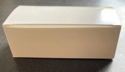 Contenedor grande blanco para regalos de fiesta de boda nuevo 7 x 3-3/8 x 2 Foto 1 de 2