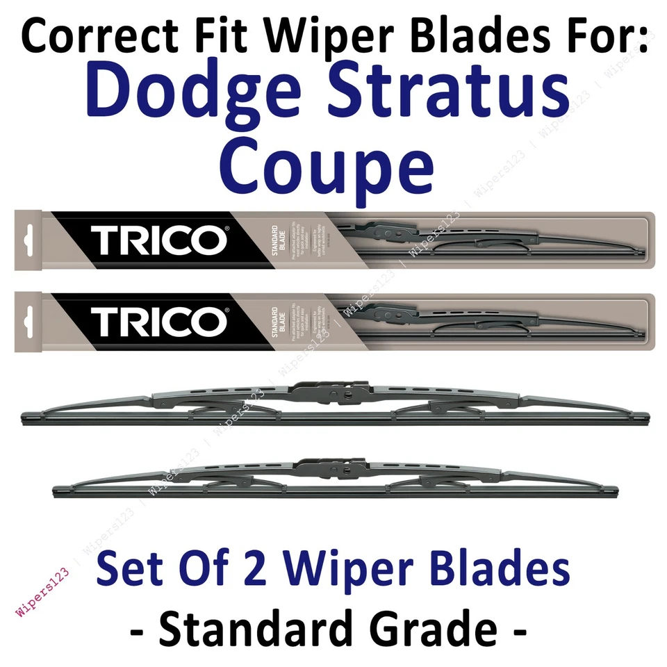 Wiper Blades 2-Pack Standard - fit 2005 Dodge Stratus Coupe - 30240/210 - Image 1 of 1