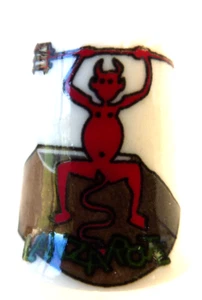 * Dé à coudre Thimble - RDO. DE LANZAROTE LE DIABLE ROUGE DE TIMANFAYA - Imagen 1 de 2