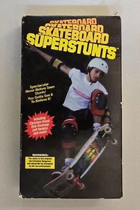 Skateboard Superstunts VHS Tape 80s Skateboarding Christian Hosoi Roskoppp 1987 - Picture 1 of 3