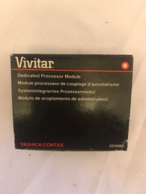 Vivitar Dedicated Processor Module PM / Y-C Yashica Contax - Image 1 of 3