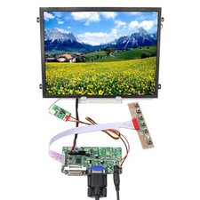 10.4inch VS104T-003A IPS LCD Screen 500nit DVI VGA LCD Controller Board 30P LVDS