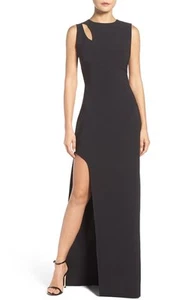 Vestido asimétrico MARIA BIANCA NERO (talla 8) - Imagen 1 de 5