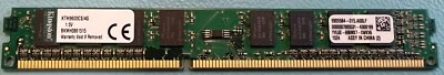 Kingston 4GB KTH9600CS/4G HP PC3-12800 DDR3 1600MHz UDIMM RAM/Memory - Image 1 of 2