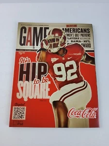 Alabama Crimson Tide Football Game Program 2012 Texas A&M Damion Square - Picture 1 of 6