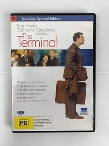The Terminal Tom Hanks Catherine Zeta-Jones DVD R4 Mint Disc - Picture 1 of 4