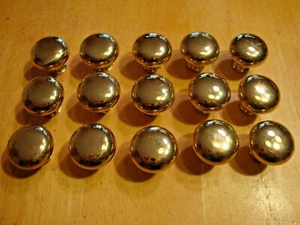 15 Brass Cabinet Knobs  - Picture 1 of 5