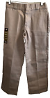 NEW w/Tags Dickies Men's Work Pants 30x30 Brown/Grey Loose Fit