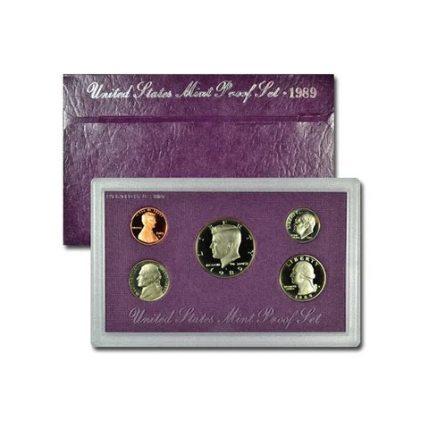1989-S  Proof Set From The San Francisco Mint Cover