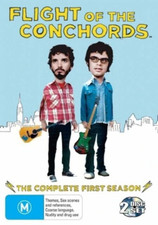 DVD - FLIGHT OF THE CONCHORDS BY HBO SEASON 1 FIRST SERIES ONE REGION4 vgc t26