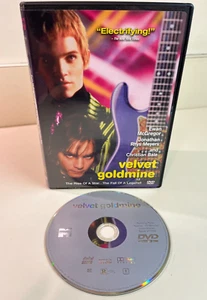 Velvet Goldmine DVD, 1998 Rock Drama, Todd Haynes, Ewan McGregor, Christian Bale - Picture 1 of 3