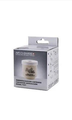 Genuine OEM AIR-O-SWISS 7531 UltraSonic Humidifier Demineralization Cartridge - Image 1 of 4