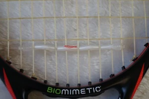 white Promax long tennis racquet shock absorber viberation dampener tw - Picture 1 of 3