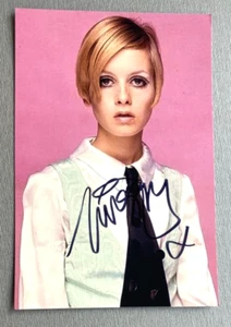 DAME LAWSON 'TWIGGY' original signed Foto 10x15 Autogramm - Picture 1 of 1