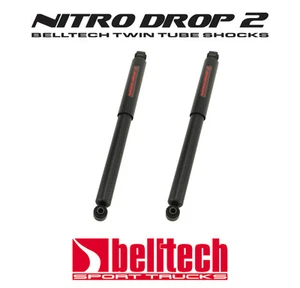 Dodge Ram 2x4 2x4 caída nitro 2 amortiguadores traseros 3"" - 5"" caída (par) - Imagen 1 de 1