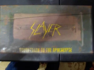 Slayer Soundtrack to the Apocalypse Deluxe Ammo Box Set Cd Dvd 5 Disc Blood Pack - Imagen 1 de 1