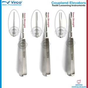 Dentaire Dent Racine Élévateur Coupland Elévateurs Ciseaux Chirurgical Set De 3 - Bild 1 von 5