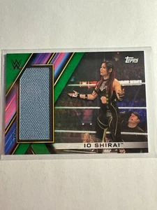 K196,963 - 2020 Topps WWE Women's Division Mat Relics #MRIS Io Shirai #/75 - Picture 1 of 1