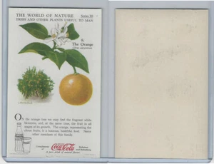 F213-3 Coca Cola, Nature Study, Trees & Plants, 1920's, #8 Orange - Picture 1 of 1