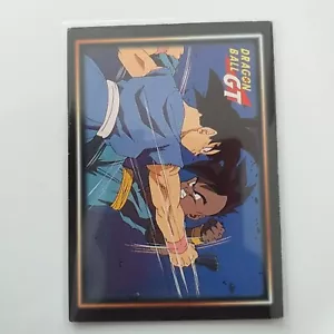 Carte Dragon Ball GT , Panini, française, série 1. N°17 : Son Goku, bon état. - Imagen 1 de 2