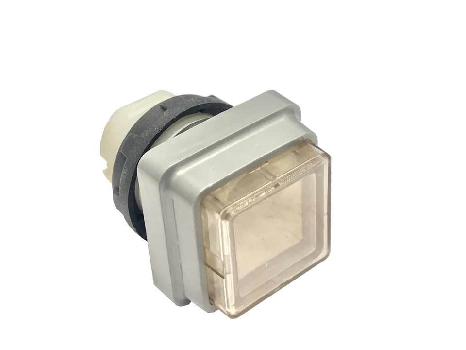 NON-BRAND Push Button for Heidelberg Press Clear White Square Qty1 offset parts New