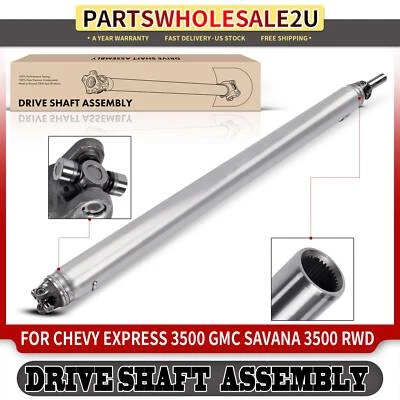Eje de transmisión lateral trasero eje de hélice para Chevrolet Express 3500 GMC Savana 3500 tracción trasera Foto 1 de 4