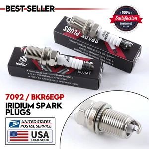 6 pcs Fit NGK 7092 BKR6EGP Spark Plugs for SP497 RC9PYC RC7PYCB4 RC7PYCB Genuine - Picture 1 of 21