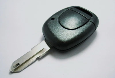 UNCUT BLADE KEY REMOTE SHELL CASE FOR RENAULT Twingo Clio Master Kangoo 1 Button - Image 1 of 2