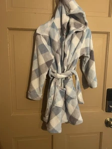Wonder Nation Warm Kids Robe Size Large With Hood - Picture 1 of 6