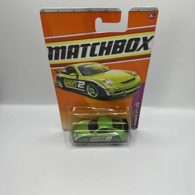2011 MATCHBOX PORSCHE 911 GT3 Green Sports Cars NEW + FAST SHIPPING - Image 1 of 4