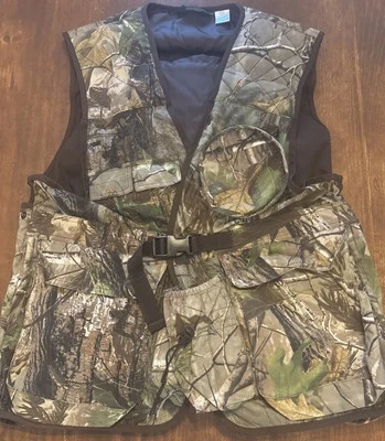 Remington Realtree Turkey Hunting Vest Sz: M/L Regular With Padded Seat Preowned - Image 1 of 4