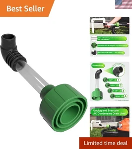 Sbloccatore di scarico CA fai da te con attacco universale da 1 pollice - Mantieni facilmente il tuo sistema - Foto 1 di 11