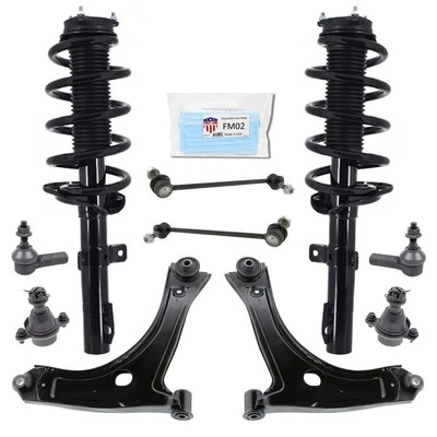 Brazo de control inferior delantero con rótula 2015-2019 para Ford Transit 150 10 piezas Foto 1 de 4