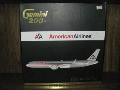 American Airlines Boeing 767-300 N377AN Gemini Jets G2AAL142 Scale 1:200 RARE - Image 1 of 4